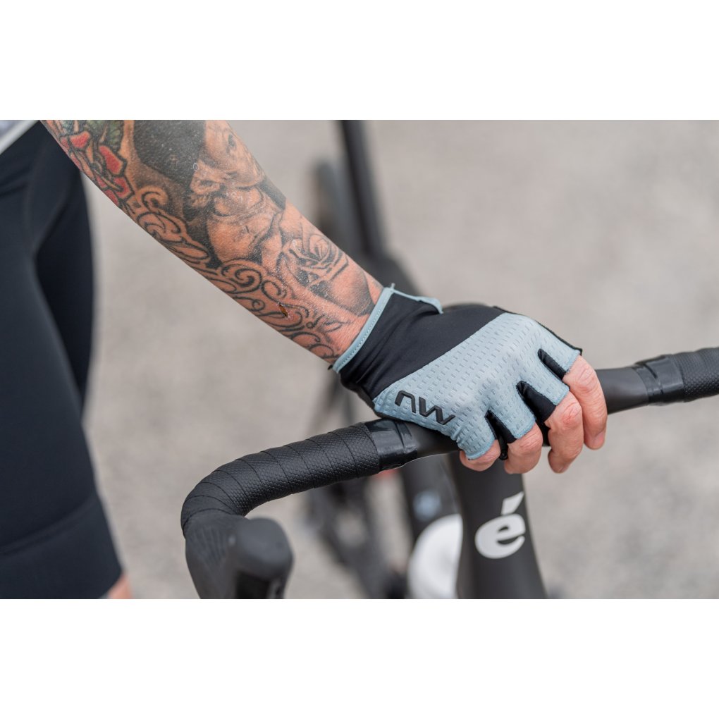 Northwave Fast Short Finger Gloves Men - light grey 87