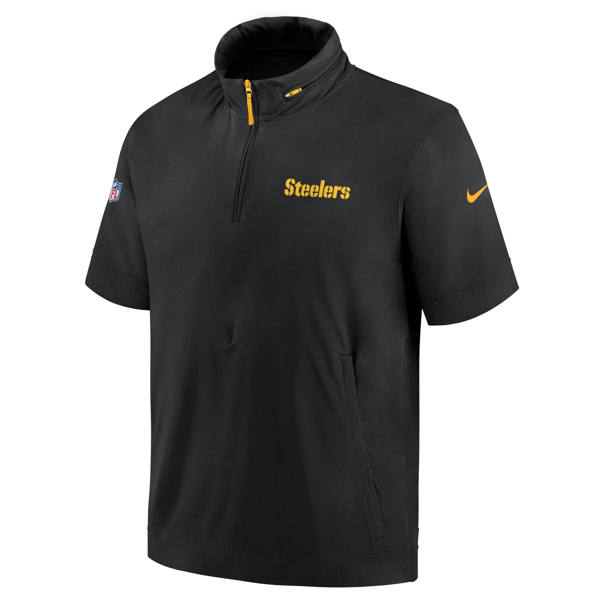 Pittsburgh Steelers 2024 NFL Sideline Nike Lightweight Coach Jacket Black
