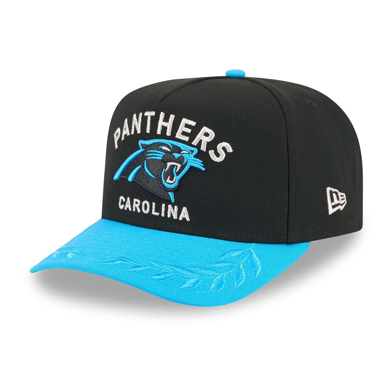Carolina Panthers 2025 NFL Draft New Era 9FIFTY A-Frame Snapback Cap Black