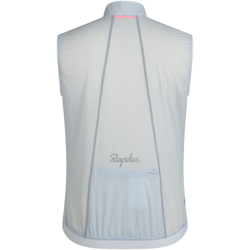 Rapha Wind Vest Women - arctic ice/silver reflective
