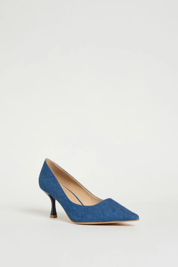 Denim pumps - BLUE