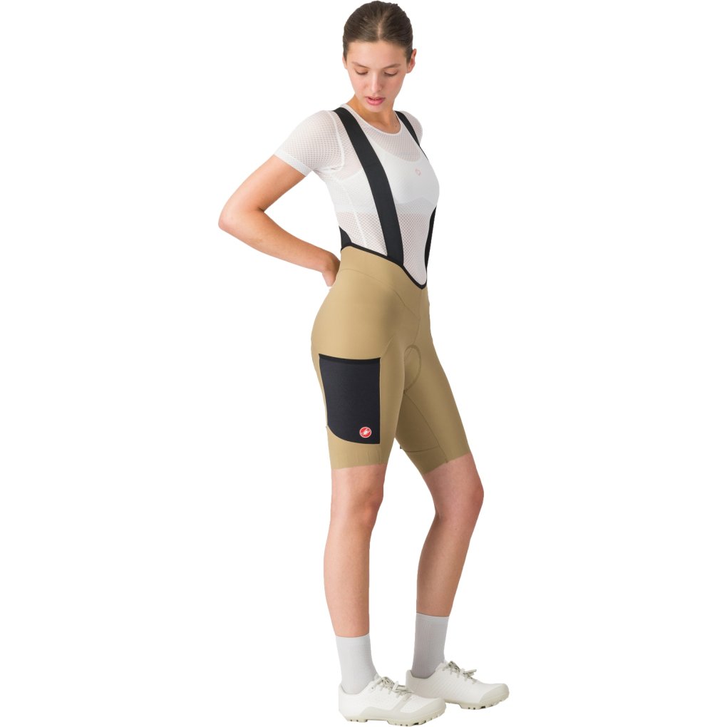 Castelli Unlimited Endurance DT Bibshorts Women - elmwood/black 204
