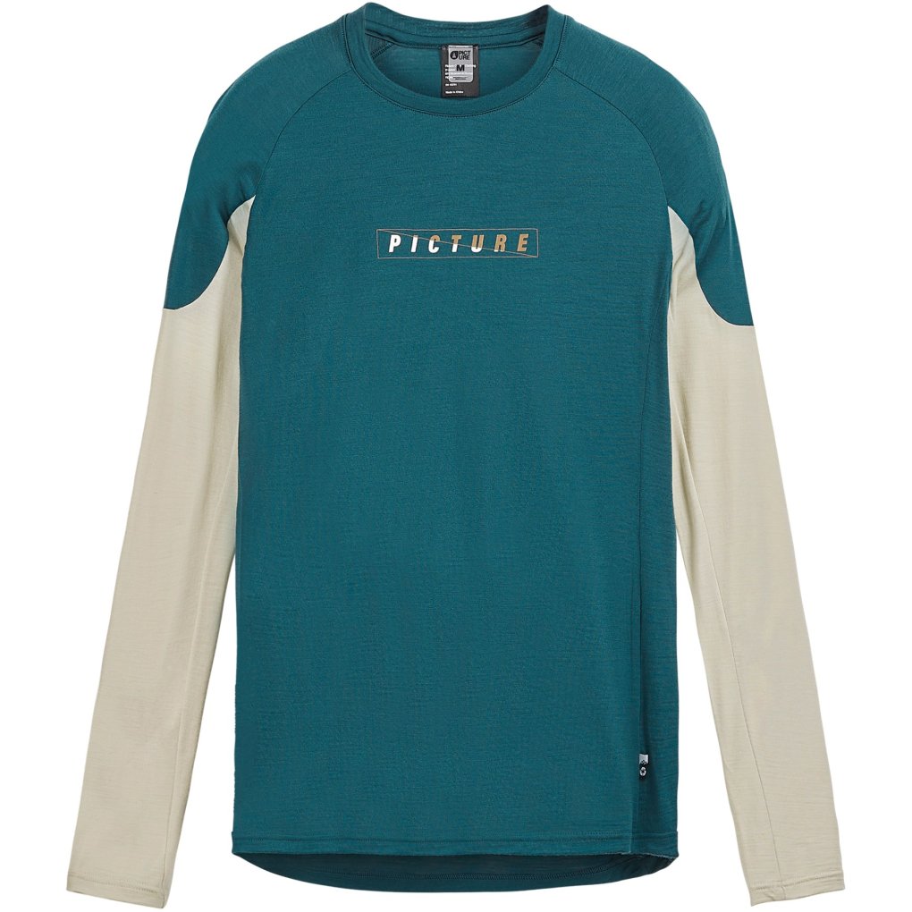 Picture Panamarka Merino Long Sleeve Tee Women - Deep Water