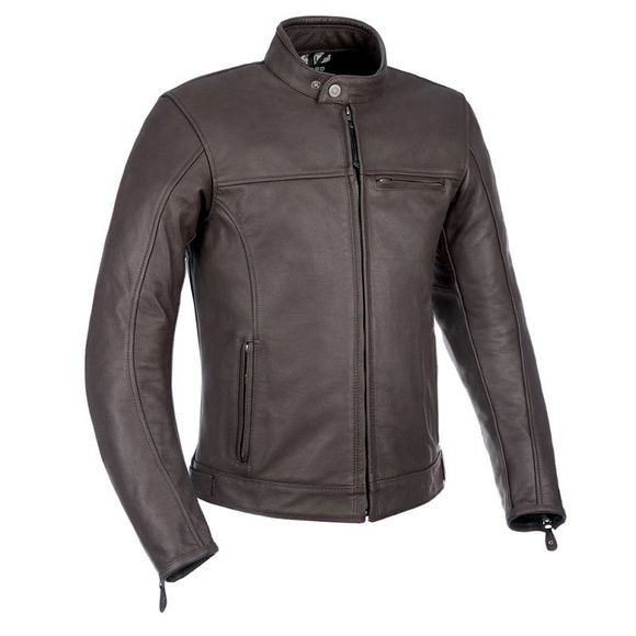 Blouson Moto Oxford WALTON - MarronRef : OD0036