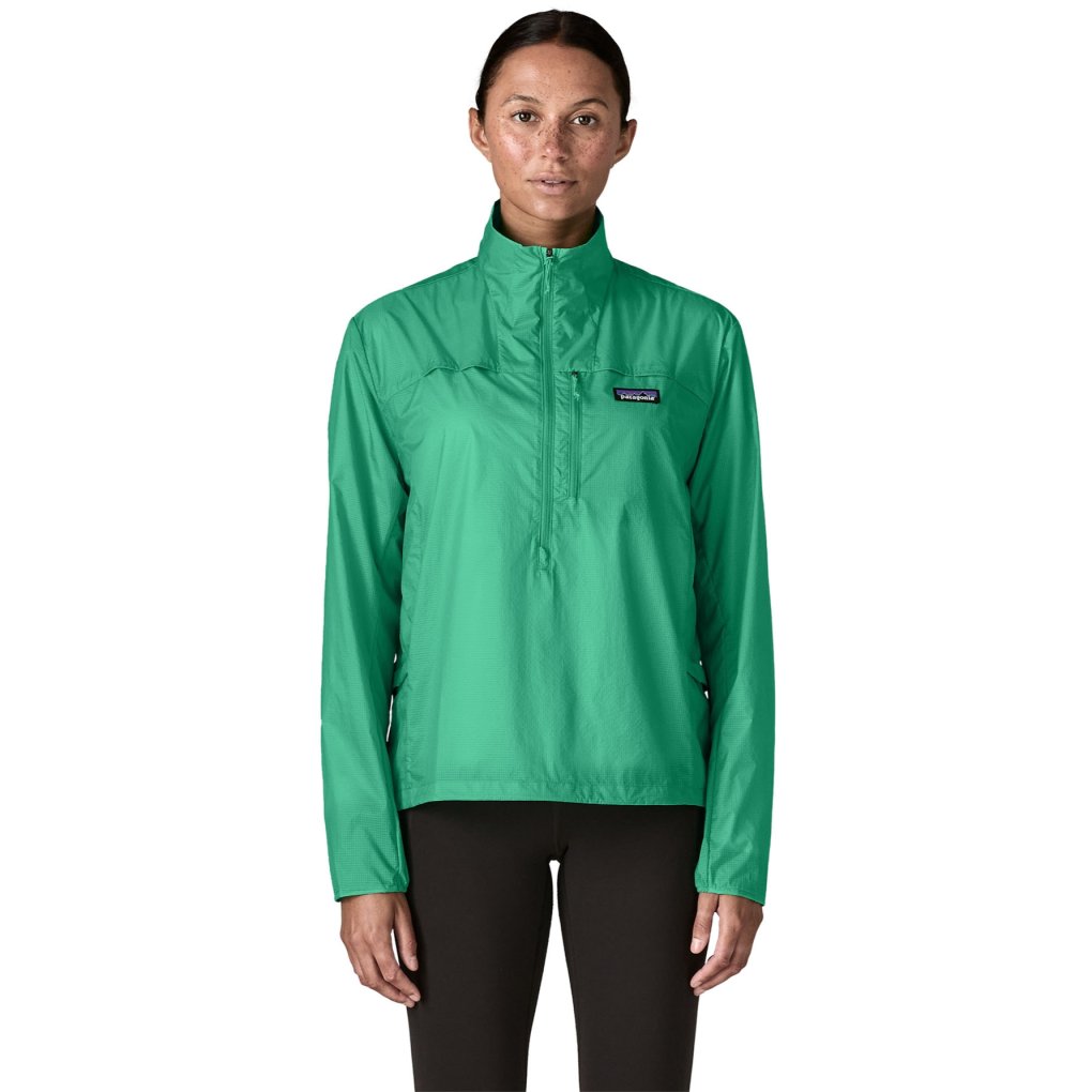 Patagonia Houdini Stash 1/2 Zip Anorak Women - Moon Tripper: Blue Sage
