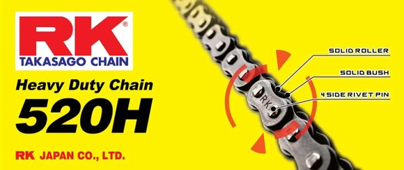 Rk chain 114 links 520 UniversalRef: Rk00160A / 12210138