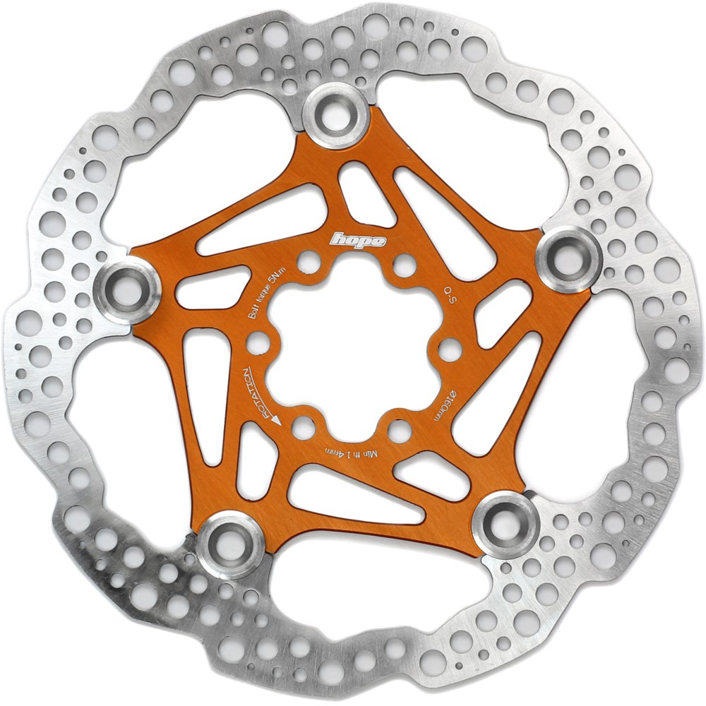 Hope Floating Rotor - 6-Bolt - orange