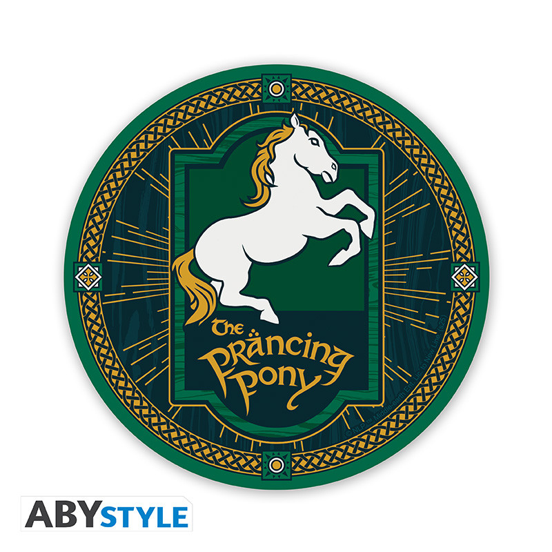 LORD OF THE RINGS Ceramic Coasters Prancing Pony