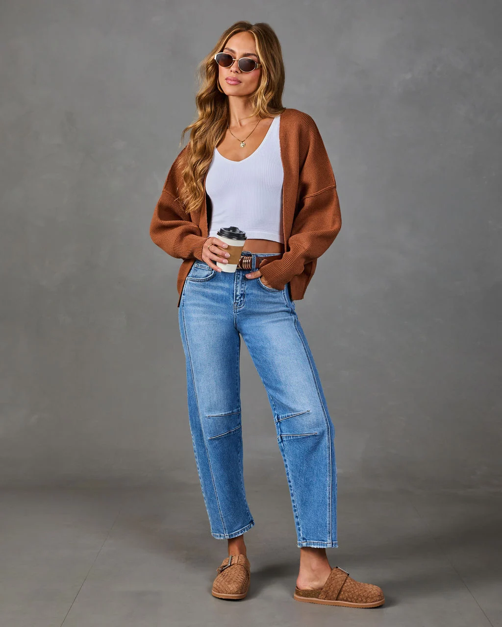 Elouise Ribbed Knit Shrug