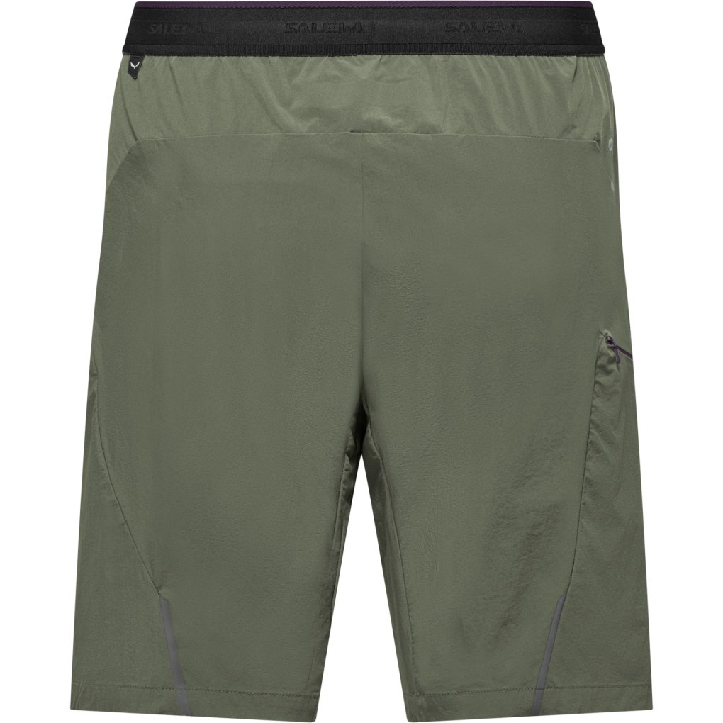 Salewa Pedroc 4 Duratstretch Cargo Shorts Men - faded green 5A50