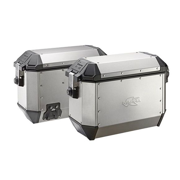Kappa K-Mission 36 Liter Universal Aluminum SuitcaseRef: kp1212 / kms36apack2
