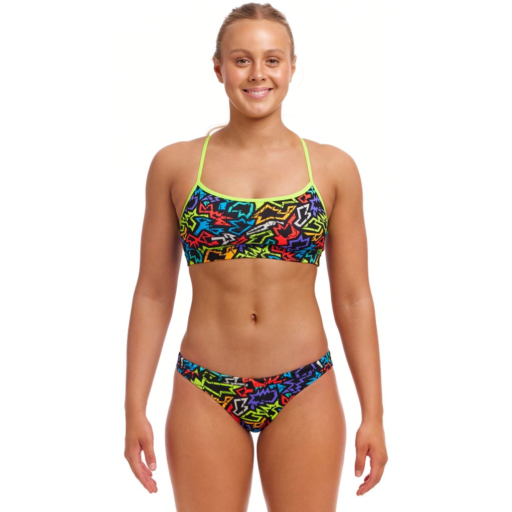 Funkita Swim Crop Eco Bikini Top Women - Funk Me