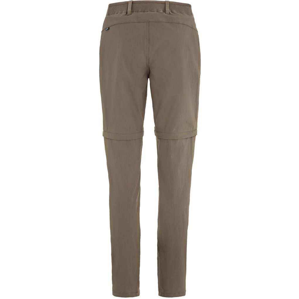 Fjällräven Abisko Hybrid Trail Zip-off Trousers Women - Regular - suede brown