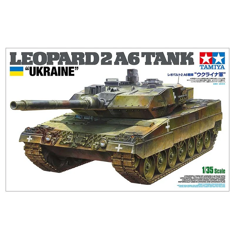 TAMIYA 1/35 Leopard 2 A6 Tank 