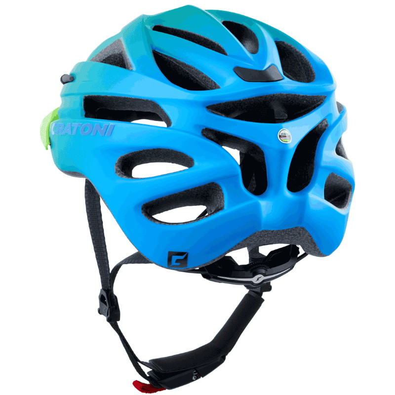 CRATONI Pacer Jr. Youth Bike Helmet - red-blue matt