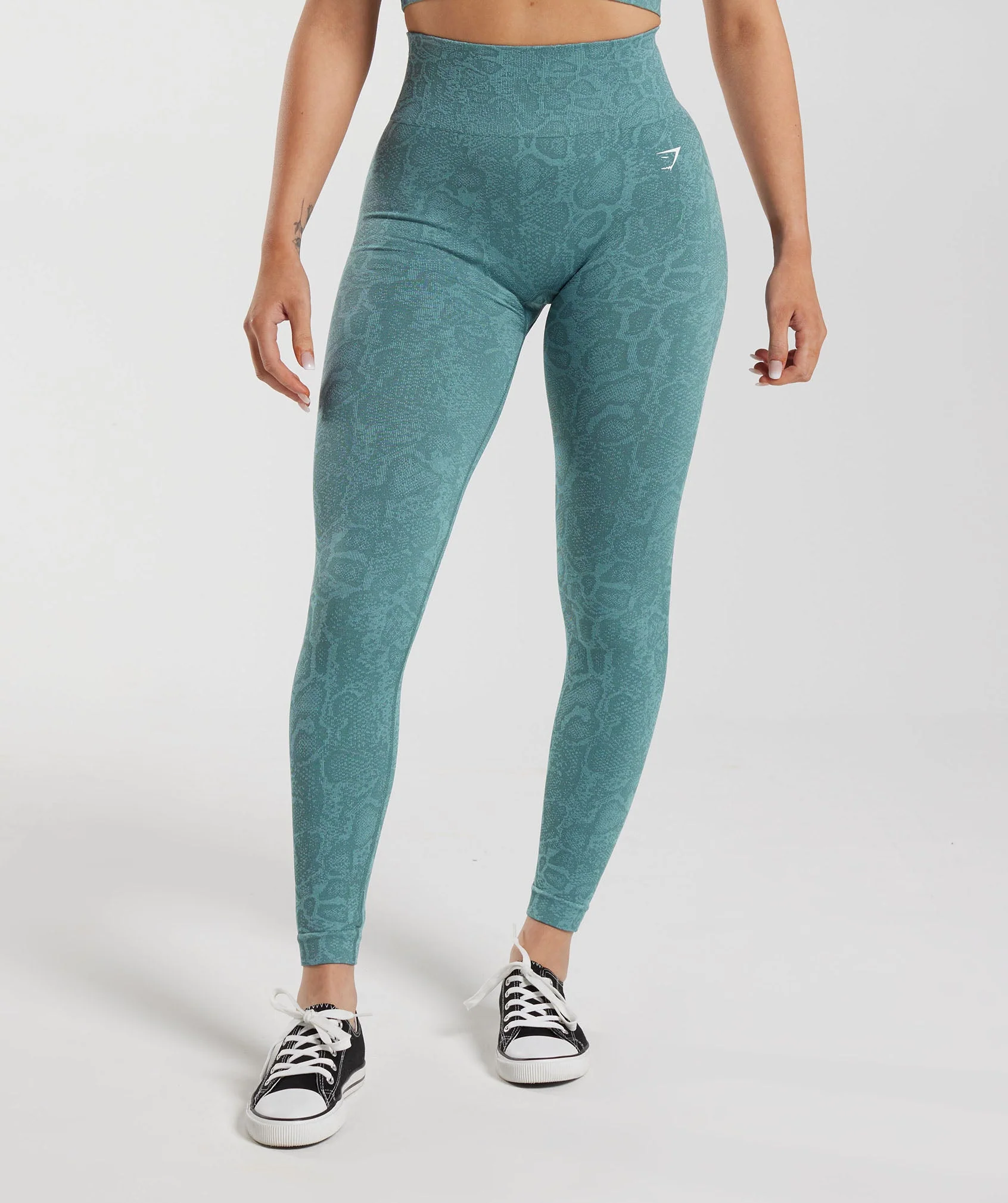 Adapt Animal Seamless Leggings Iceberg Blue/Thunder Blue