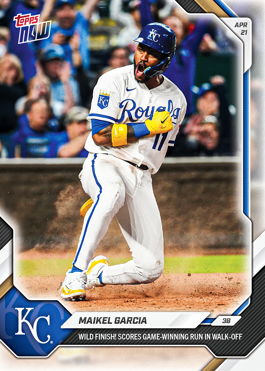 Maikel Garcia - 2026 MLB Topps NOW® - Card 106