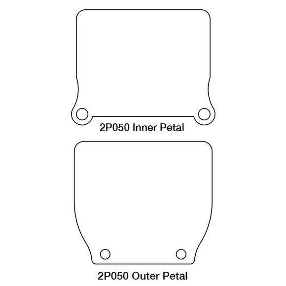 Clapets carbone Vforce LAMELLES DE RECHANGE POUR BOITE ASUZUKI 80 RM 80 STD WHEELS 17/14 - 1989 - 1993Ref : VF00028A / 1009787