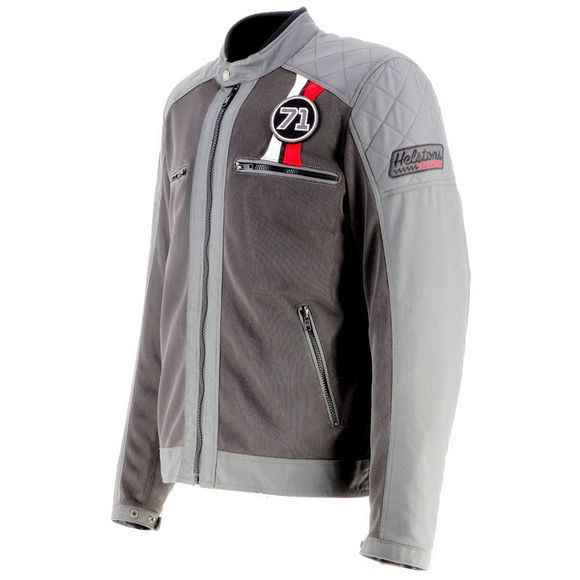 Helstons STINGER AIR Motorcycle Jacket - GrayRef: HS1068