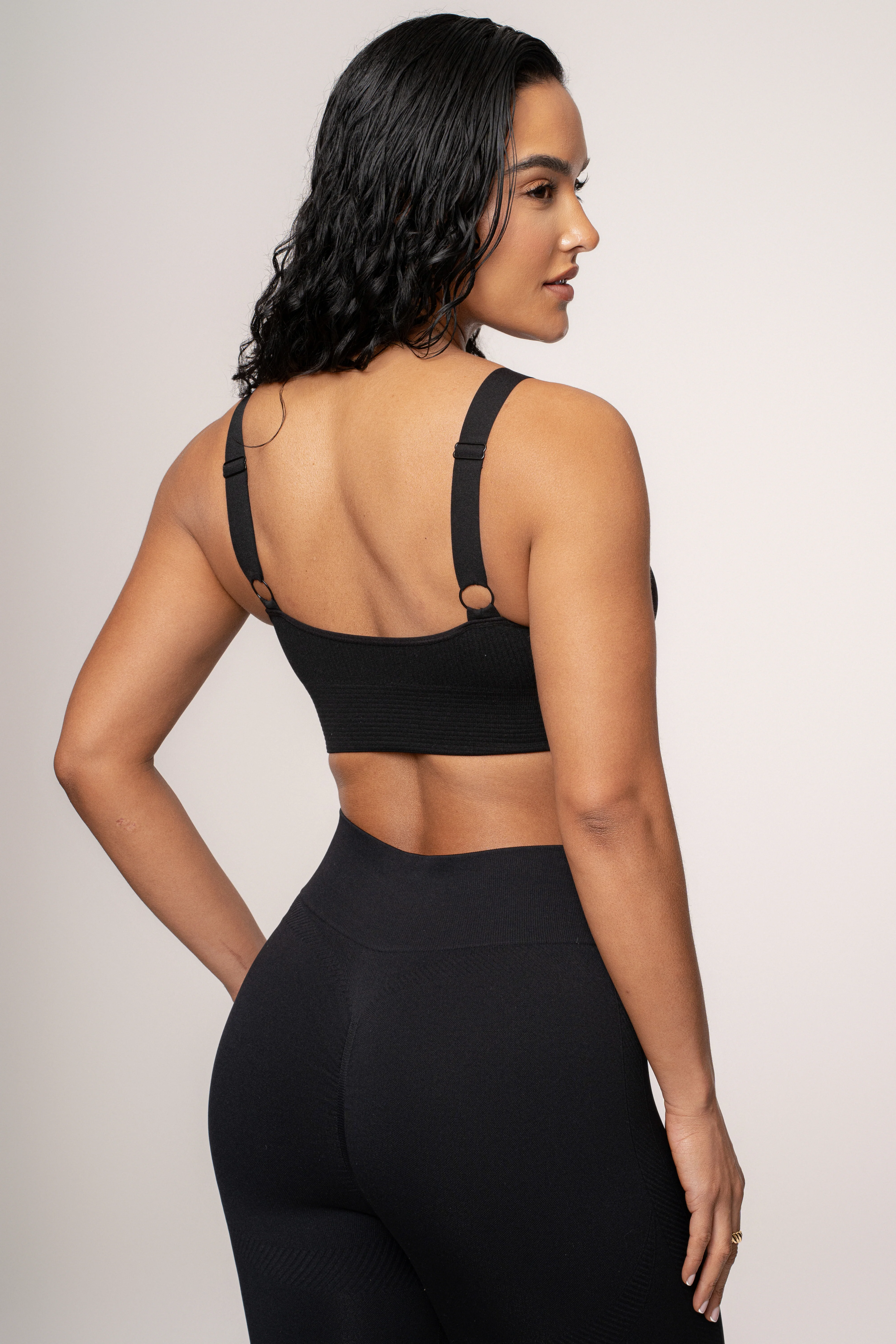Black Balance High Rise Leggings