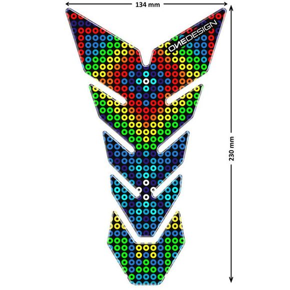 Puig COLOURY Universal tank protector - RedRef: PUI0208 / 3675R