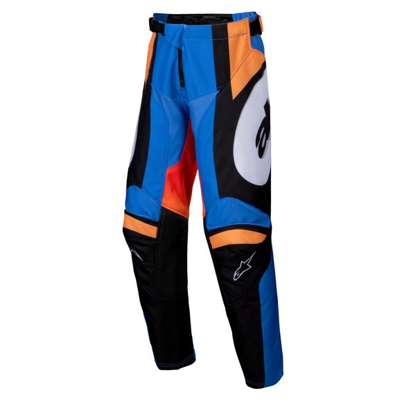 Pantalon cross Alpinestars RACER - MELT - ENFANT - Orange / BleuRef : AP3448