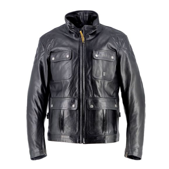 Helstons Hunt - Black Motorcycle JacketRef: HS1115