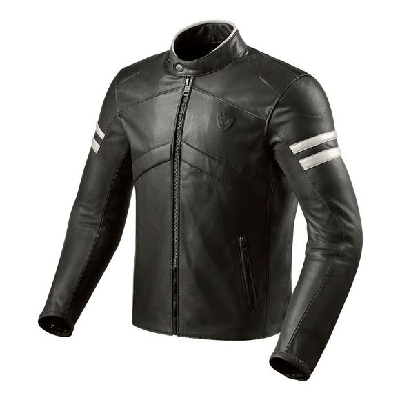 Motorcycle jacket Rev it Prometheus - Black / WhiteRef: RI0921