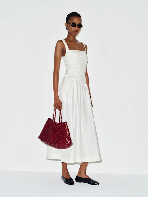 Nesta Dress In White