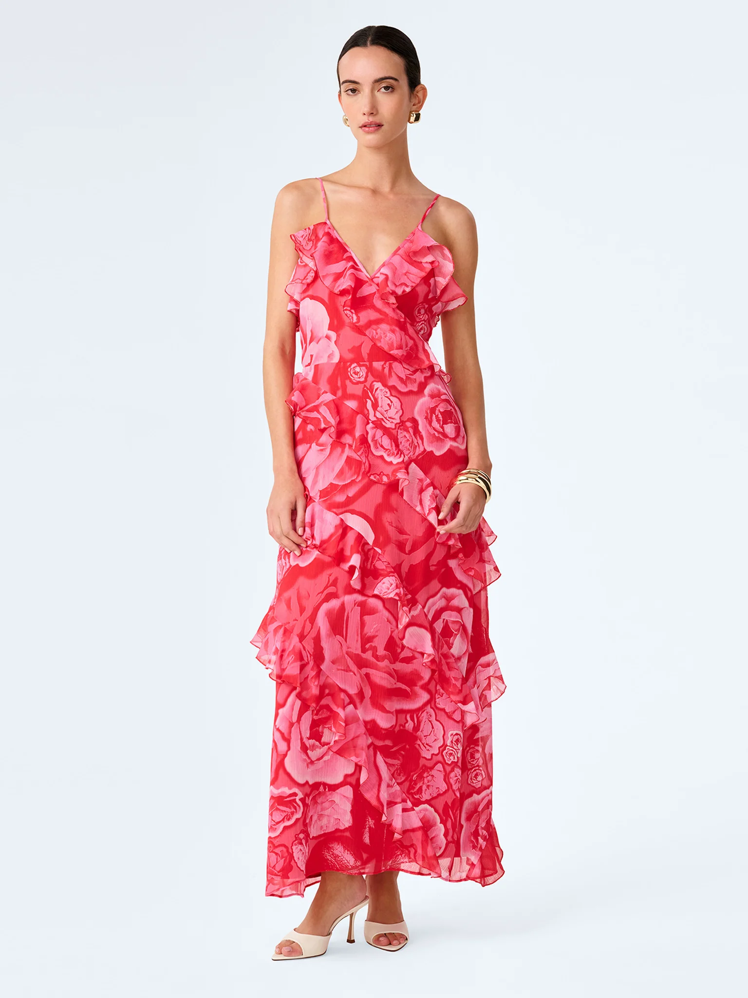 Missy Dress in Photographic Floral
