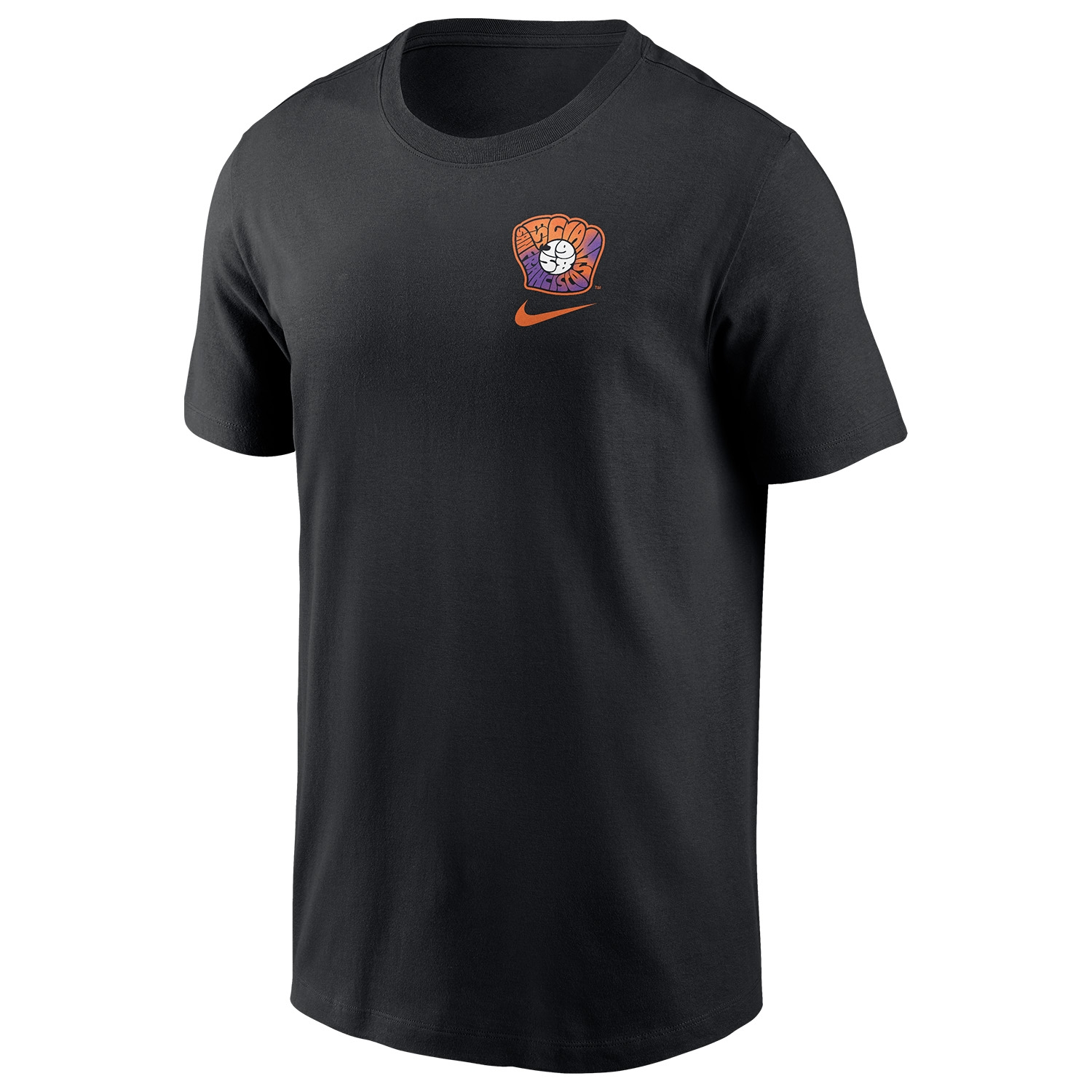 San Francisco Giants City Connect 2-Hit Nike Cotton T-Shirt Black