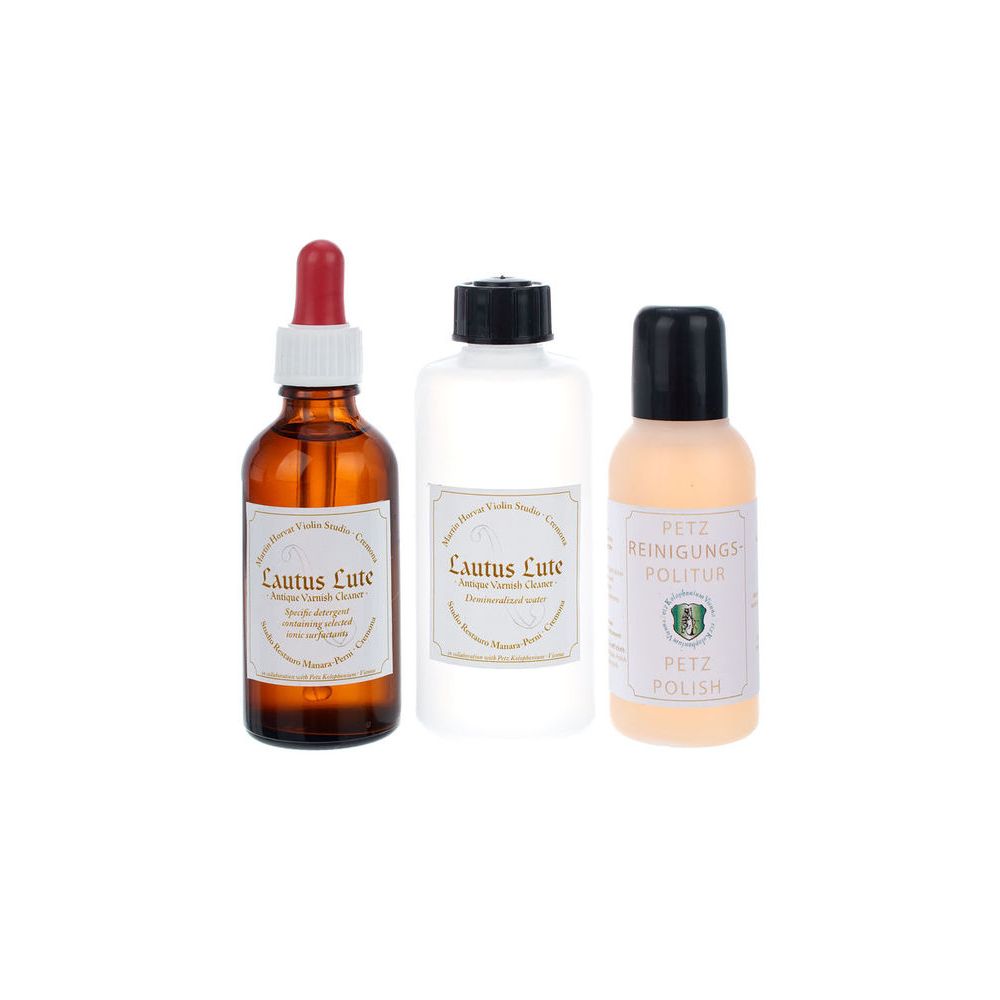 Lautus Lute Antique Varnish Cleaner Set – Thomann Ireland