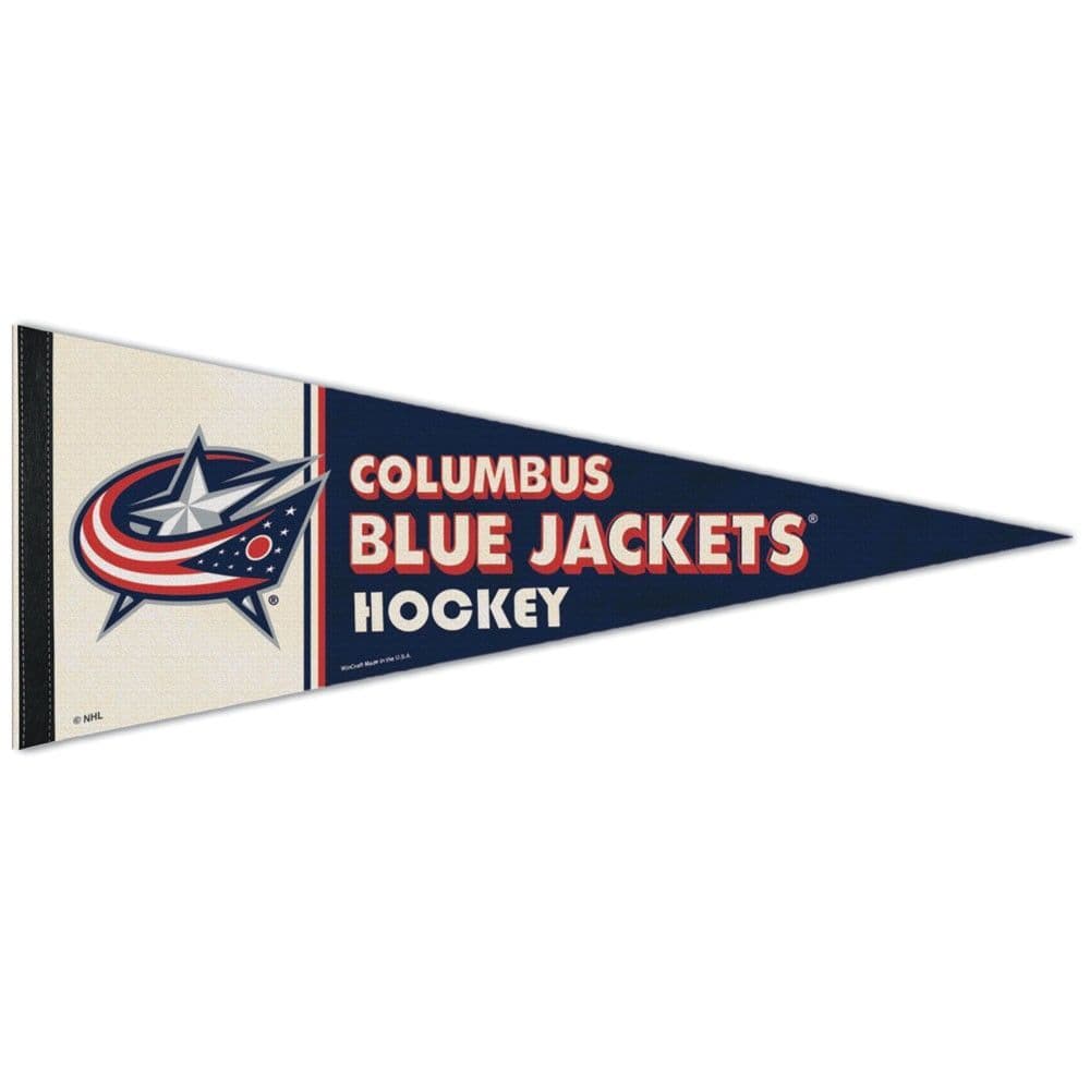 Columbus Blue Jackets Vintage WinCraft Premium NHL Pennant
