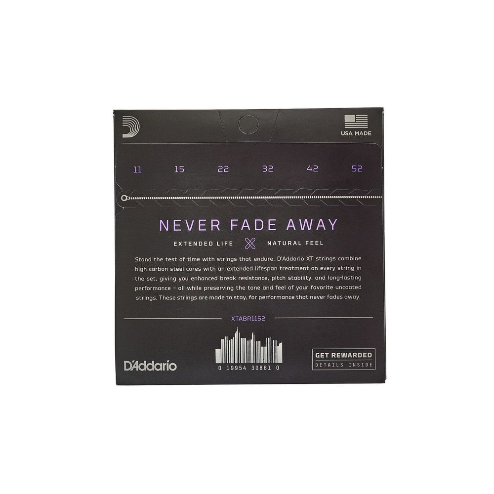 Daddario XTABR1152 Custom Light – Thomann Ireland