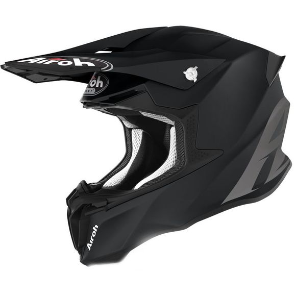 Casque cross Airoh TWIST 2.0 - COLOR - BLACK MATT 2023 - Noir / BlancRef : AR1018