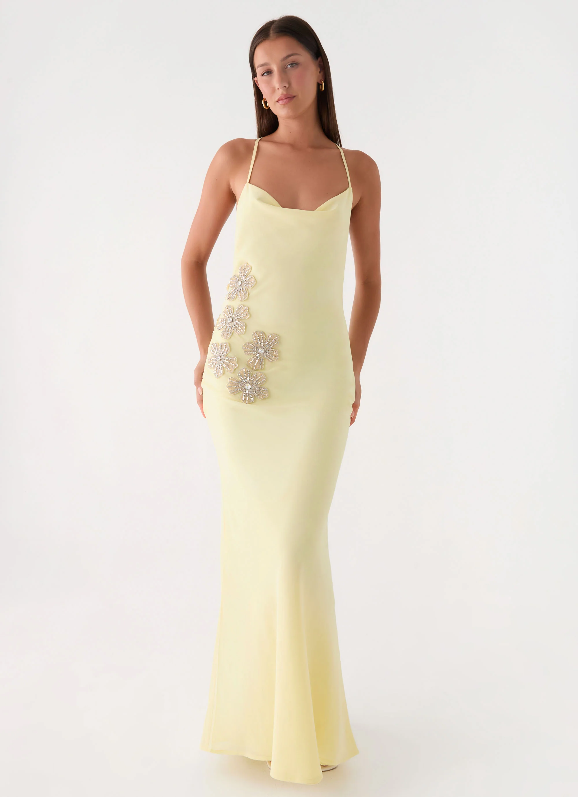 Joella Maxi Dress - Yellow