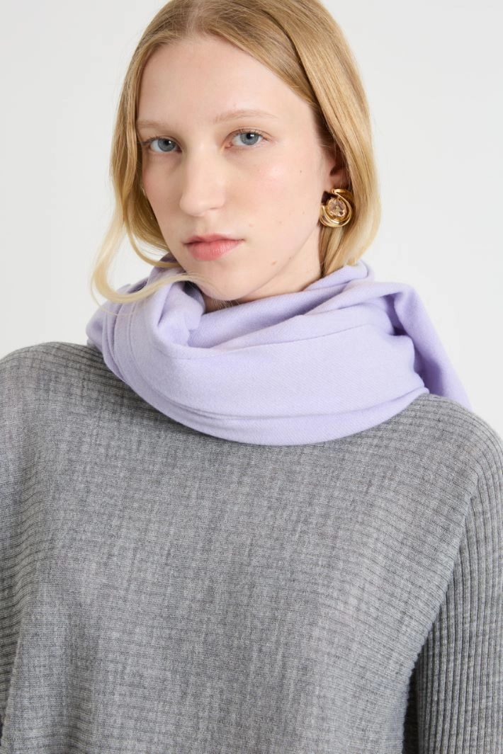 Light cloth scarf - LILAC