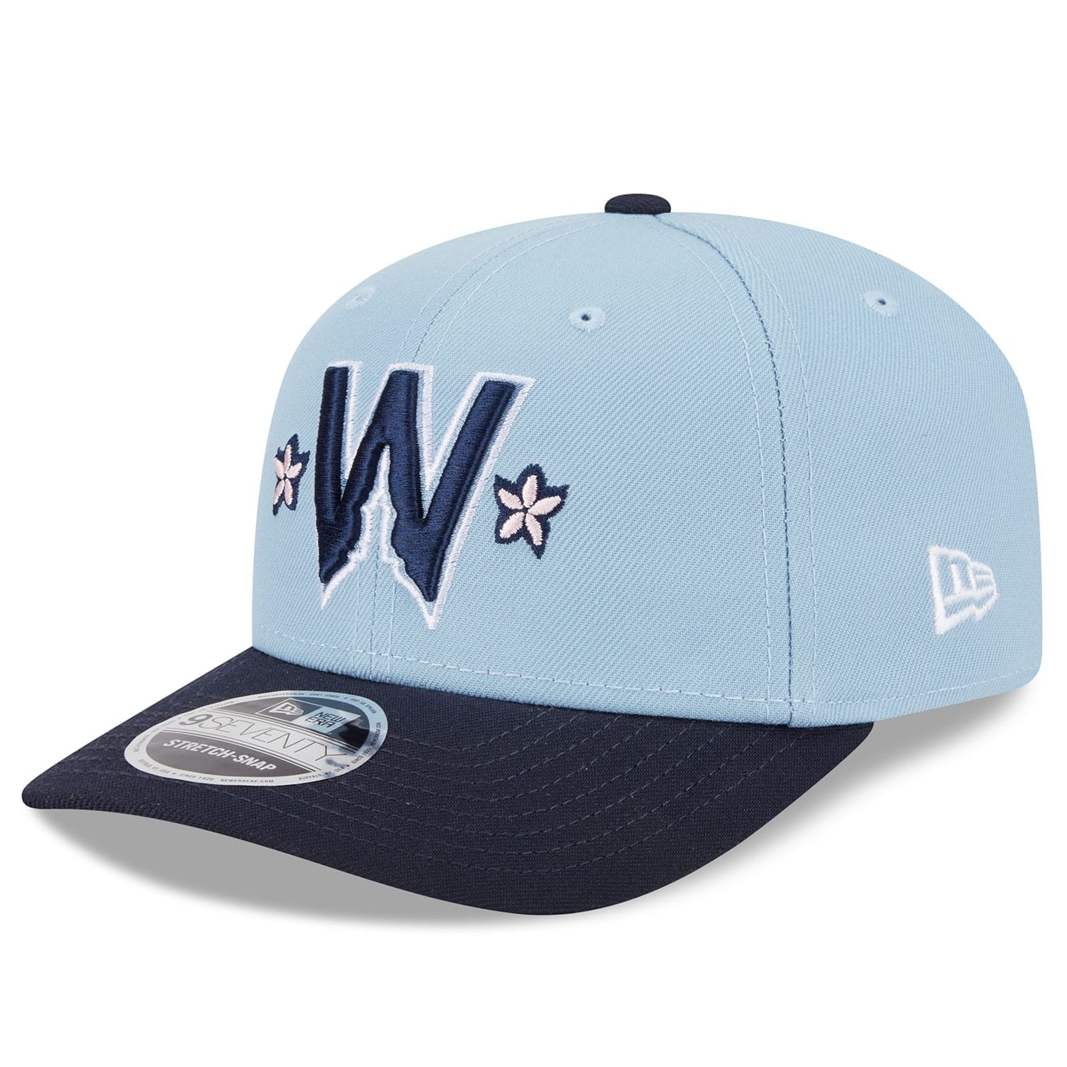 Washington Nationals MLB City Connect Stretch-Snap 9SEVENTY Cap Blue