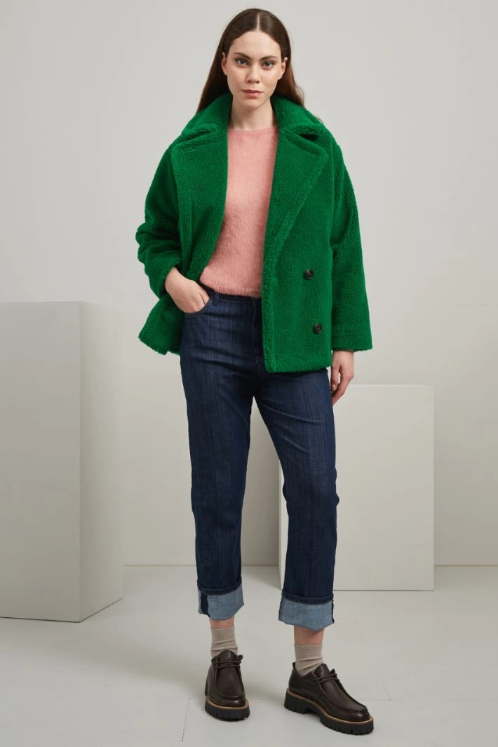 Straight cut jeans - DENIM BLUE