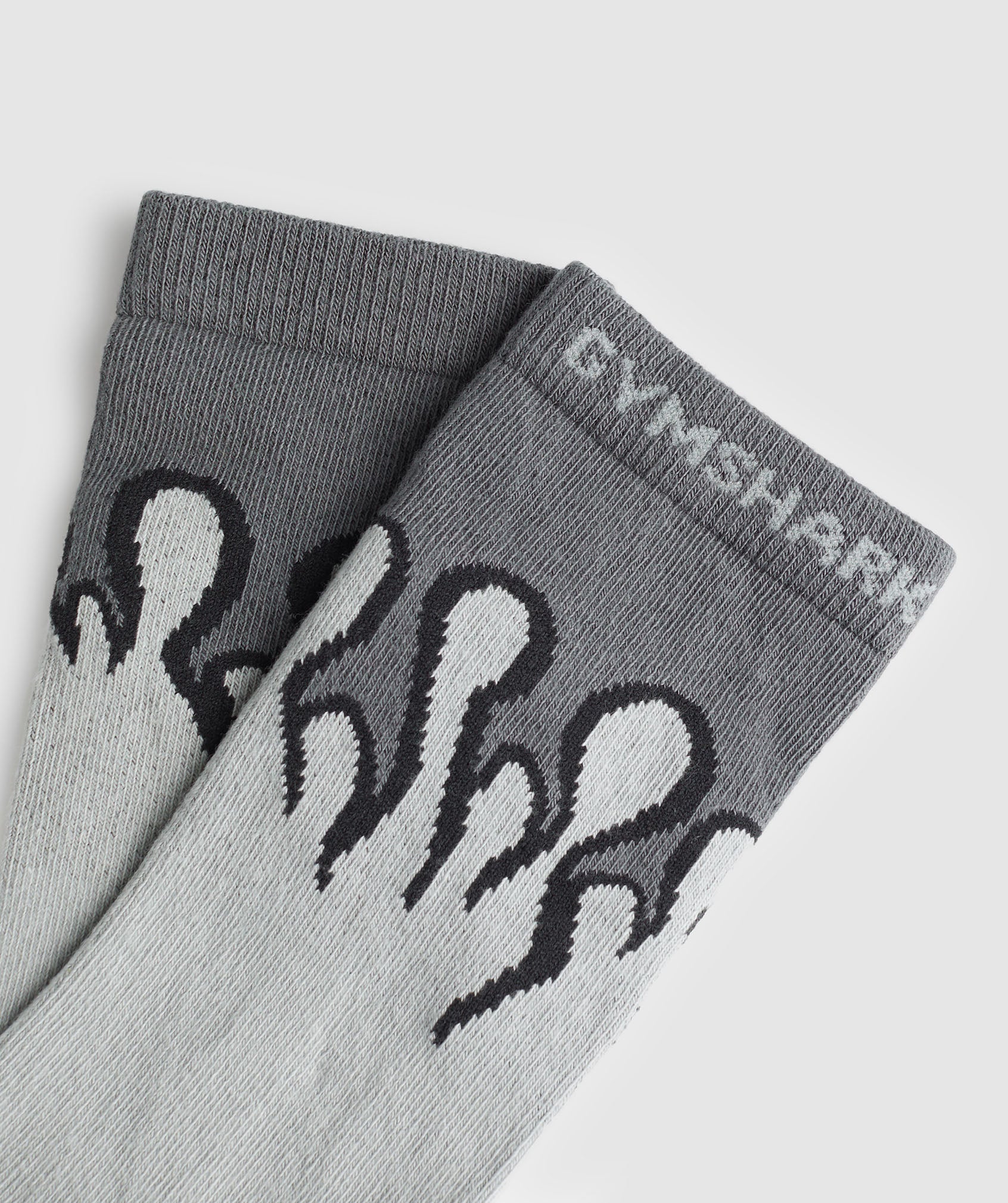 Flame Crew Sock Silver Grey