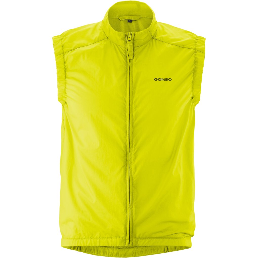Gonso Adventure Wind Vest Men - Safety Yellow