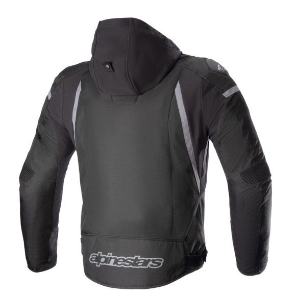Motorcycle Jacket Alpinestars Zaca Waterproof - Black / GrayRef: AP12818