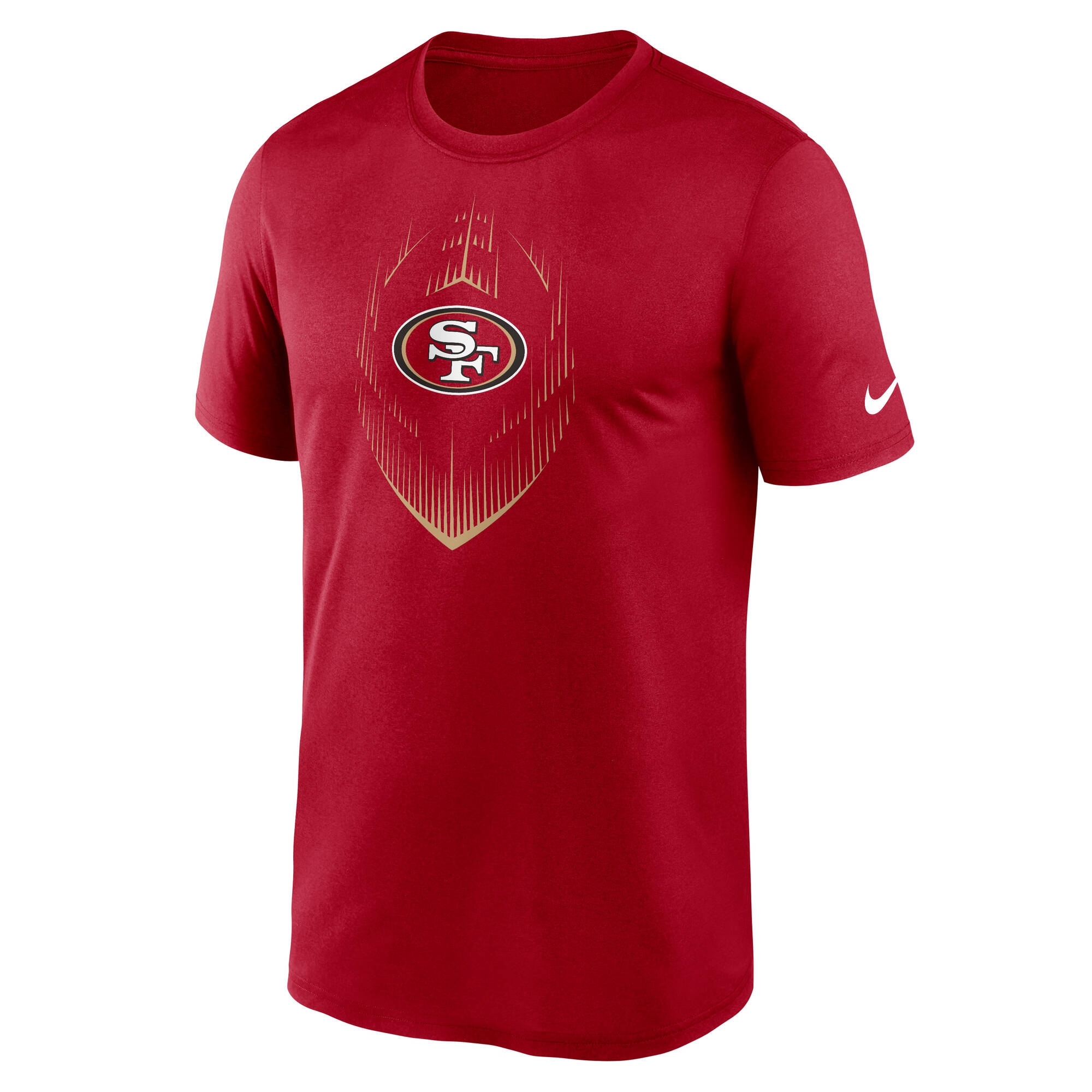 San Francisco 49ers 2024 Icon Nike Legend NFL T-Shirt Red