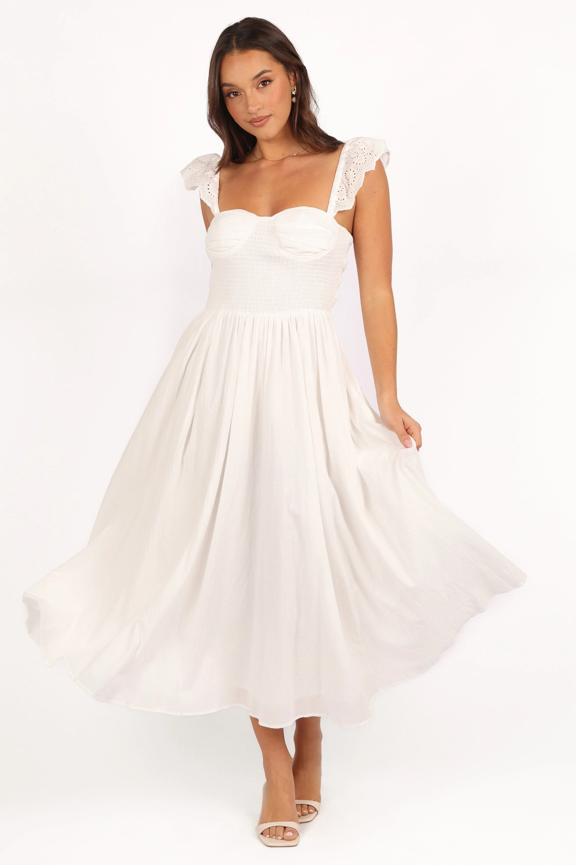 Webster Midi Dress - Off White