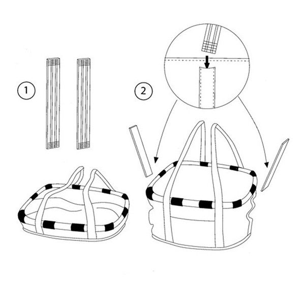 KLICKfix Reisenthel 0303 Bikebasket - 15L - signature black