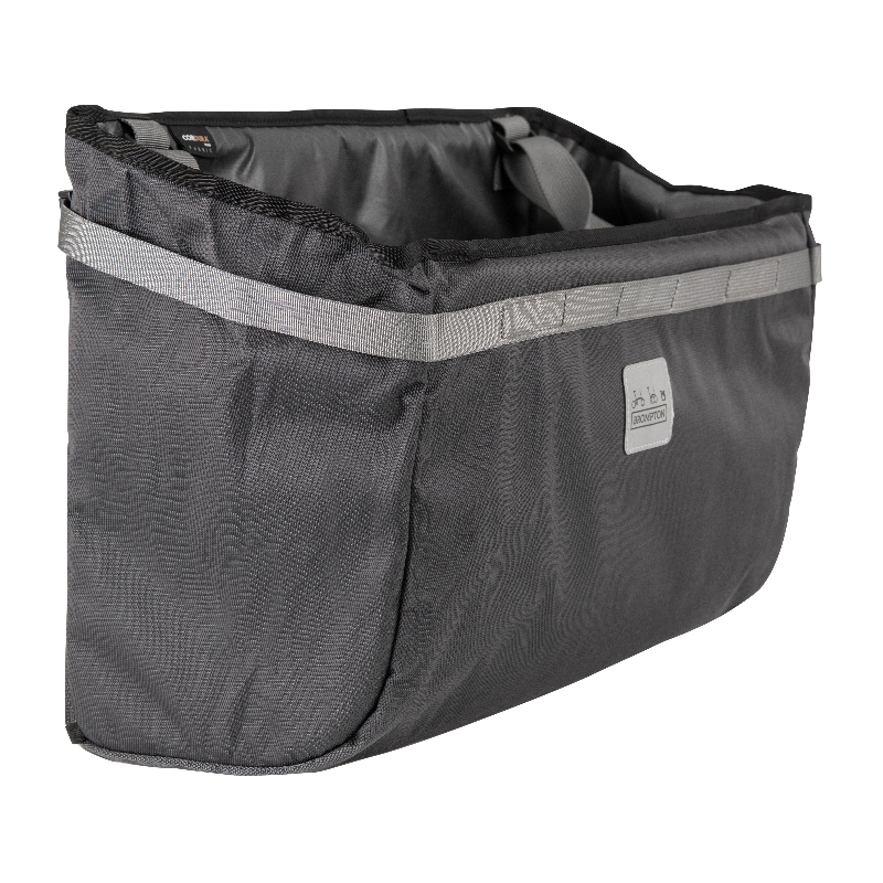 Brompton Borough Bicycle Basket - 23L - dark grey