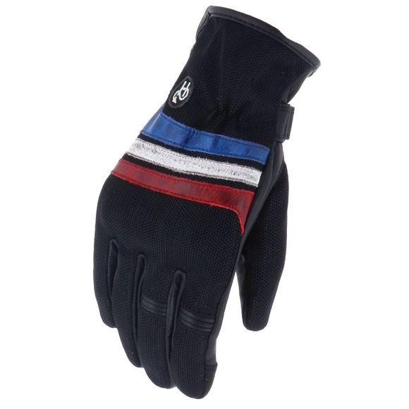 Helstons Skyline Air Gloves - Black / BlueRef: HS1370