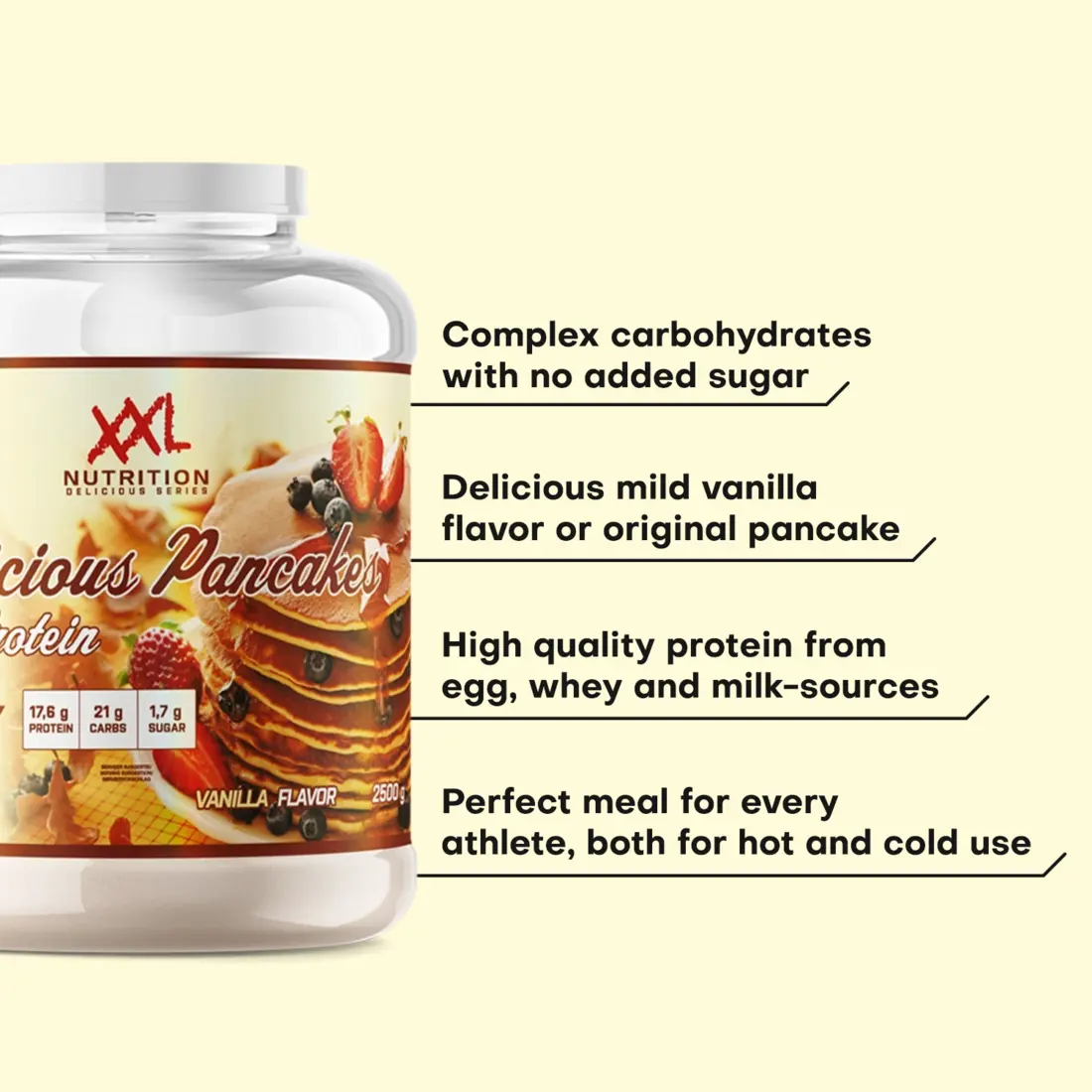 Delicious Protein Pancakes