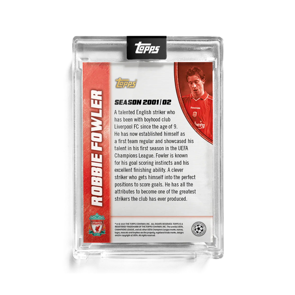 The Lost Rookie Card - Robbie Fowler - Autograph - 1 of 25