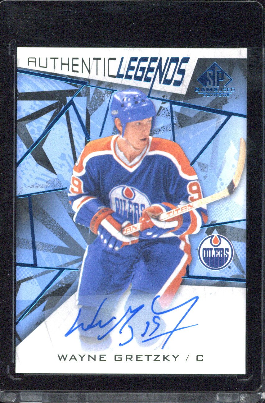 2021-22 Upper Deck Wayne Gretzky Authentic Legends Autograph #101